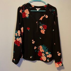 Candies Floral Blouse